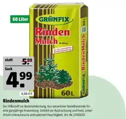 Hagebau GRÜNFIX Rindenmulch Angebot