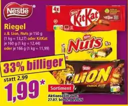 Norma Nestle Riegel Angebot