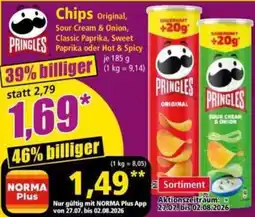 Norma Pringles Chips Angebot