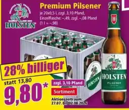 Norma Premium Pilsener HOLSTEN Angebot