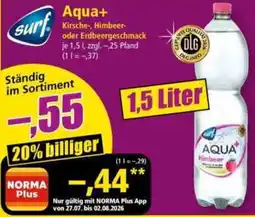 Norma Aqua+ Himbeer Angebot