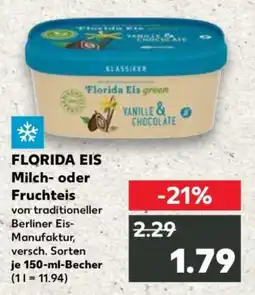 Kaufland FLORIDA EIS Angebot
