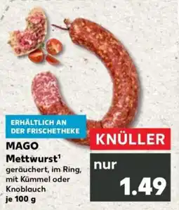 Kaufland MAGO Mettwurst Angebot
