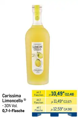 METRO Carissima Limoncello Angebot