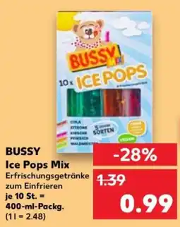 Kaufland BUSSY Ice Pops Mix Angebot
