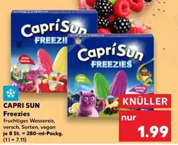 Kaufland CAPRI SUN Freezies Angebot