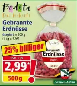 Norma Bodeta Gebrannte Erdnüsse Angebot
