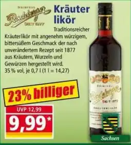 Norma Kräuterlikör Angebot