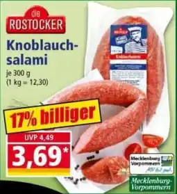 Norma die ROSTOCKER Knoblauchsalam Angebot
