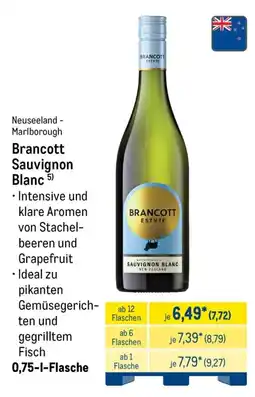 METRO Brancott Sauvignon Blanc Angebot