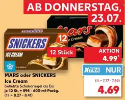 Kaufland MARS oder SNICKERS Ice Cream Angebot