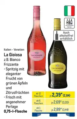 METRO La Gioiosa Frizzante Angebot