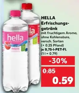 Kaufland HELLA Erfrischungsgetränk Angebot