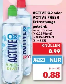 Kaufland ACTIVE O2 Erfrischungsgetränk Angebot