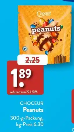 Aldi Süd Choceur Peanuts Angebot