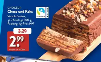 Aldi Süd CHOCEUR Choco und Keks Angebot