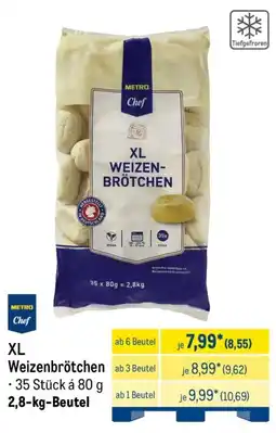 METRO METRO Chef XL Weizenbrötchen Angebot
