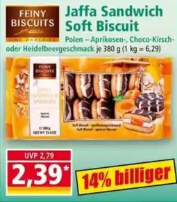 Norma Feiny Biscuits Jaffa Sandwich Soft Biscuit Angebot