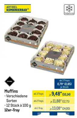 METRO Muffins RIOBA Angebot