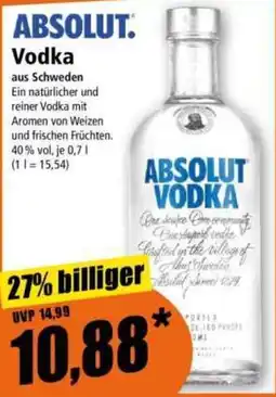 Norma ABSOLUT. Vodka Angebot