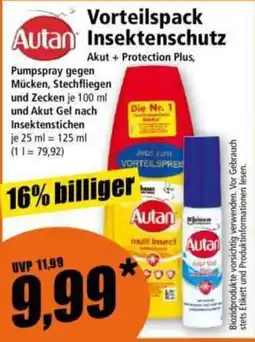 Norma Autan Insektenschutz Angebot