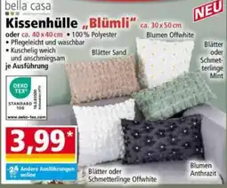 Norma bella casa Kissenhülle „Blümli“ Angebot