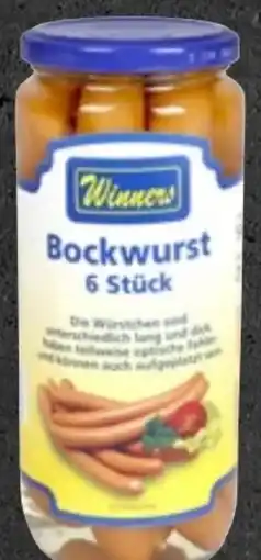 Thomas Philipps Winners 6 Bockwurst Angebot
