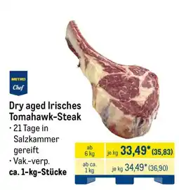 METRO Dry aged Irisches Tomahawk-Steak Angebot