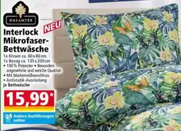 Norma Dreamtex Interlock Mikrofaser-Bettwäsche Angebot