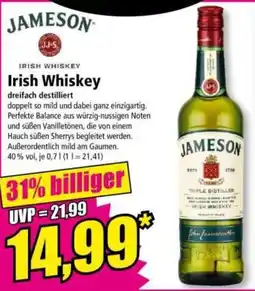 Norma Jameson Irish Whiskey Angebot