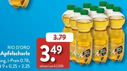 Aldi Süd Rio d'oro apfelschorle Angebot