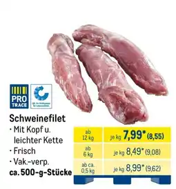 METRO Schweinefilet Angebot