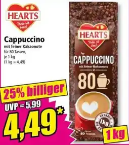 Norma HEARTS Cappuccino Angebot