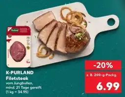 Kaufland K-PURLAND Filetsteak Angebot