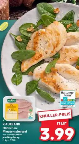 Kaufland K-PURLAND Hähnchenschnitzel Angebot