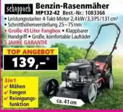 Norma scheppach Benzins-Rasenmäher Angebot