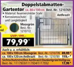 Norma Doppelstabmatten-Gartentor Angebot