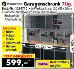 Norma Prestige Works Garagenschrank Angebot