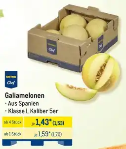 METRO Galiamelonen Metro Chef Angebot