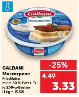 Kaufland GALBANI Mascarpone Angebot