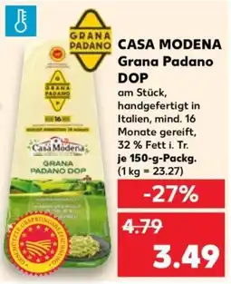 Kaufland CASA MODENA Grana Padano DOP Angebot