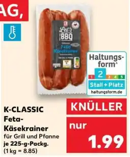 Kaufland K-CLASSIC Feta-Käsekrainer Angebot