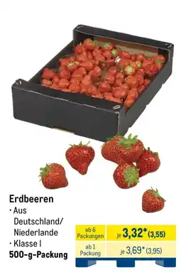 METRO Erdbeeren Angebot