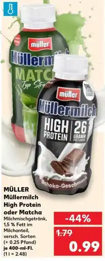 Kaufland Müller Müllermilch High Protein Angebot