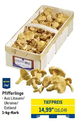 METRO Pfifferlinge Angebot
