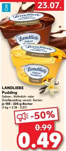 Kaufland Landliebe Pudding Angebot
