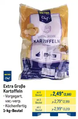 METRO Metro Chef Extra Große Kartoffeln Angebot