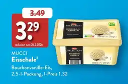 Aldi Süd MUCCI Eisschale² Bourbonvanille-Eis Angebot
