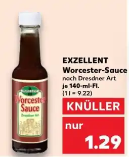 Kaufland EXZELLENT Worcester-Sauce Angebot