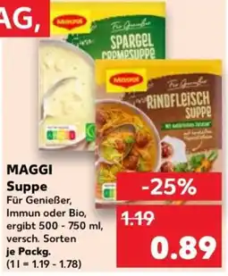 Kaufland MAGGI Suppe Angebot